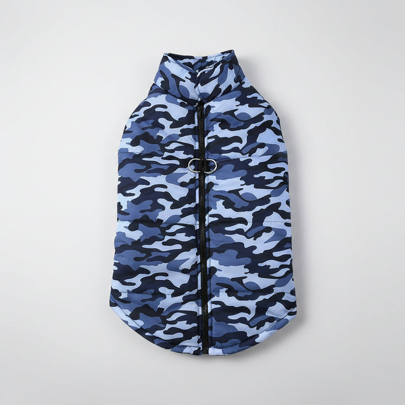 Waterproof Camouflage Winter Coat for Large Dogs