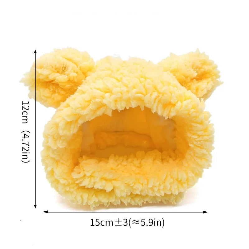 Pet Cozy Hats – Set of 15 Fun Plush Fleece Hats for Dogs & Cats