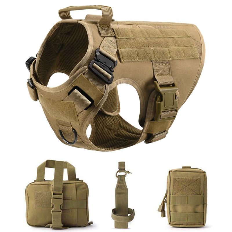 Ultimate Tactical Dog Harness & Leash Set for All Breeds