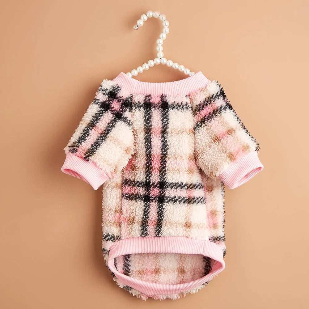 Cozy Totem Print Sweater for Small Dogs - Winter Warmth