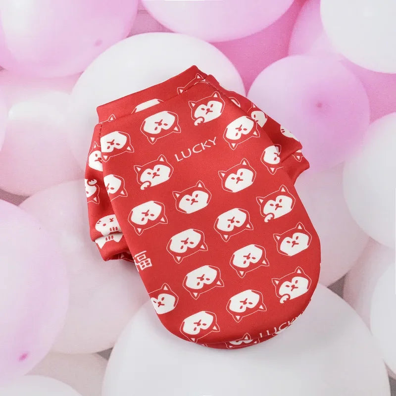 Warm Fleece Pet Hoodie for Small Dogs & Cats