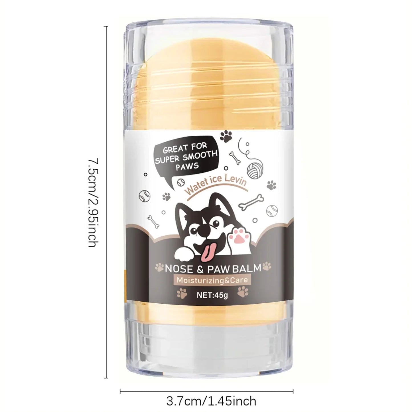 Natural Paw & Nose Moisturiser Stick - Protection & Deep Hydration for Pets