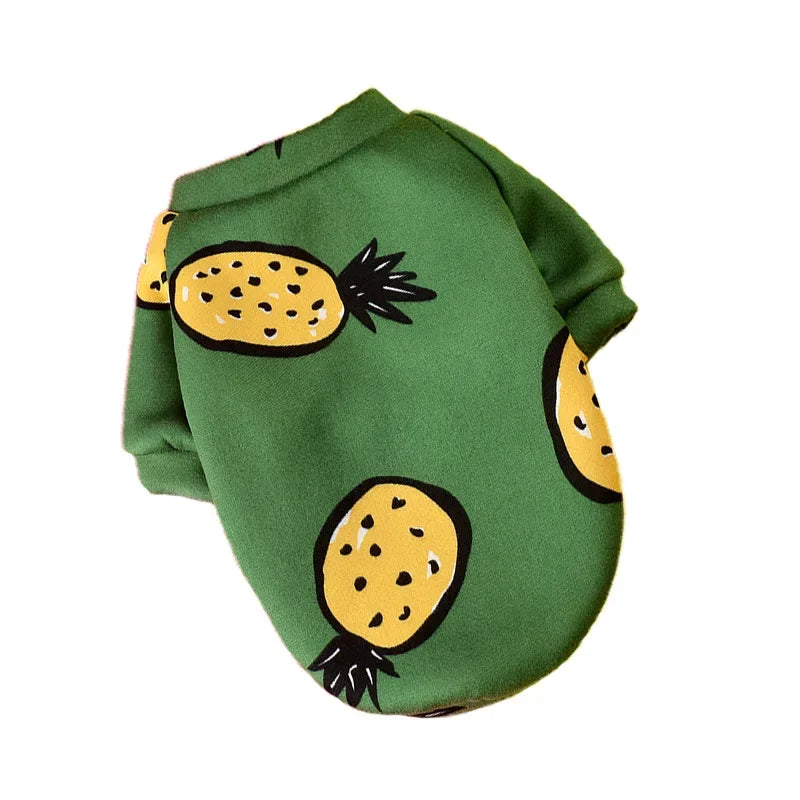 Warm Fleece Pet Hoodie for Small Dogs & Cats