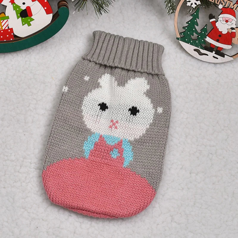 Cozy Winter Cat Sweater - Warm Pet Clothing