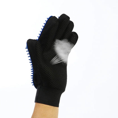 Silicone Pet Grooming Gloves for Easy Hair Removal