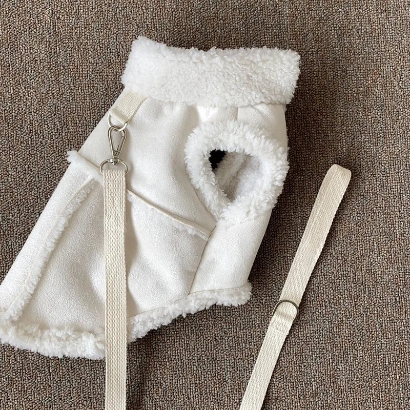 Cozy Fleece Dog Vest for Winter - Warm & Stylish