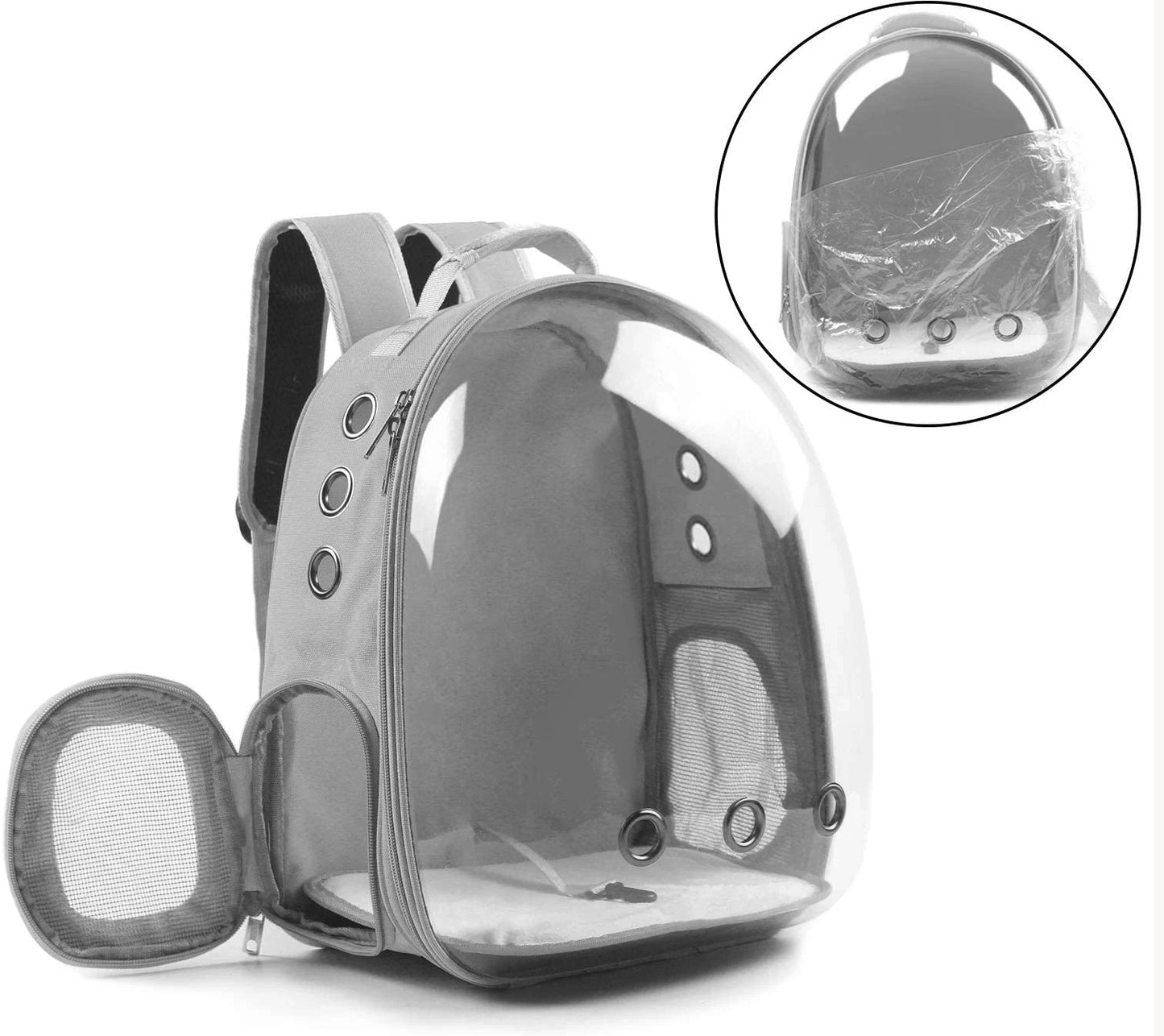 Transparent Capsule Pet Carrier Backpack for Small Animals