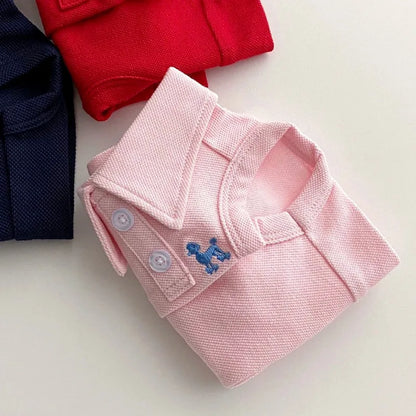 Stylish Summer Polo Shirt for Small & Medium Dogs