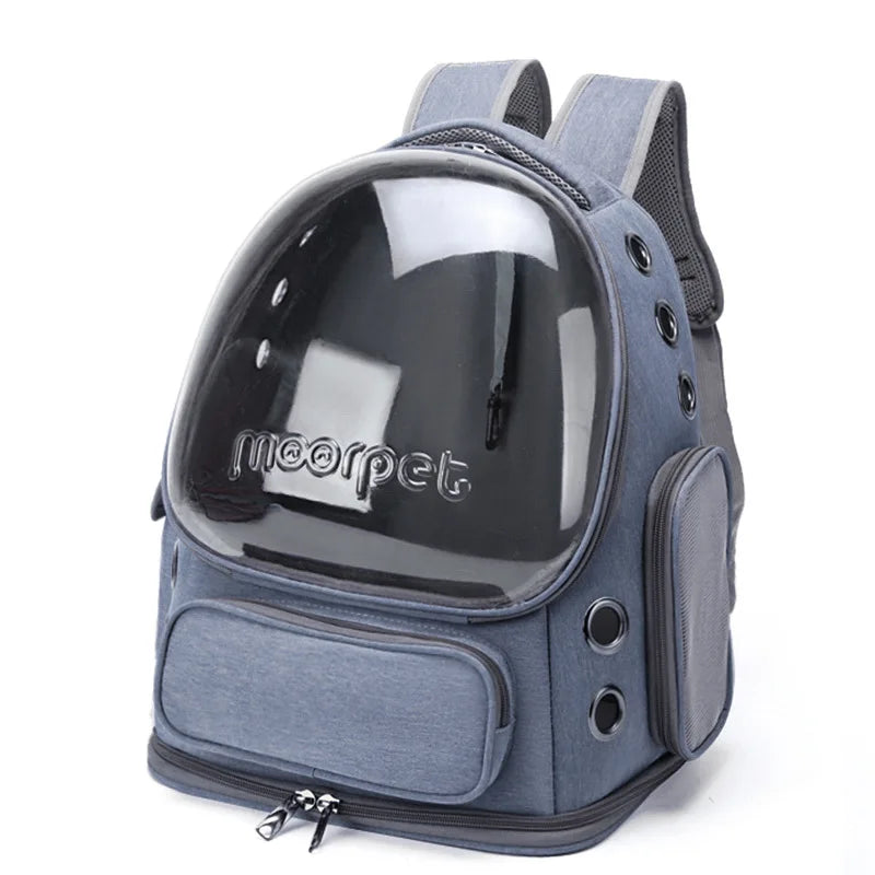 Breathable Pet Carrier Backpack for Cats & Small Dogs