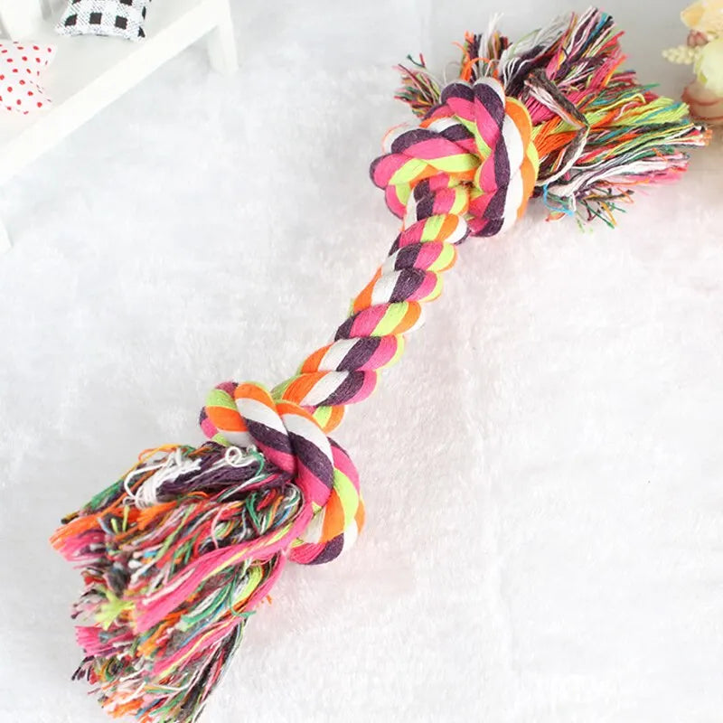 Durable Cotton Rope Dog Chew Toy for Small Dogs