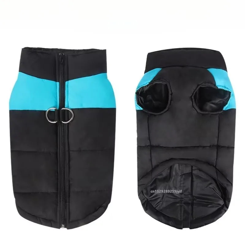 Waterproof Winter Dog Coat - Warm Padded Vest for All Sizes