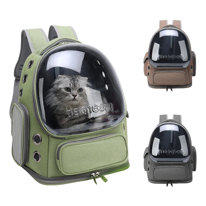 Breathable Pet Carrier Backpack for Cats & Small Dogs