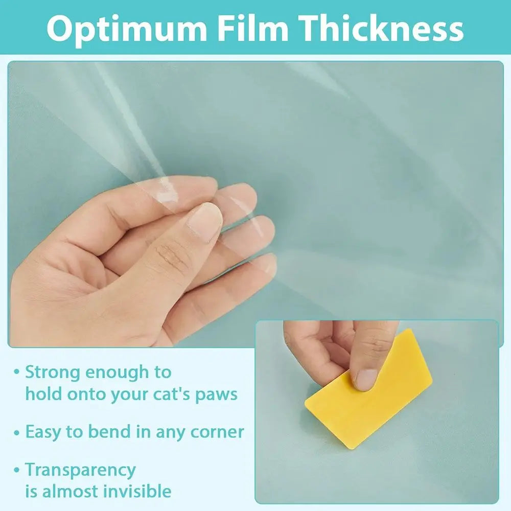 Transparent Anti-Scratch Furniture Protector for Cats
