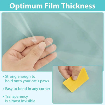 Transparent Anti-Scratch Furniture Protector for Cats