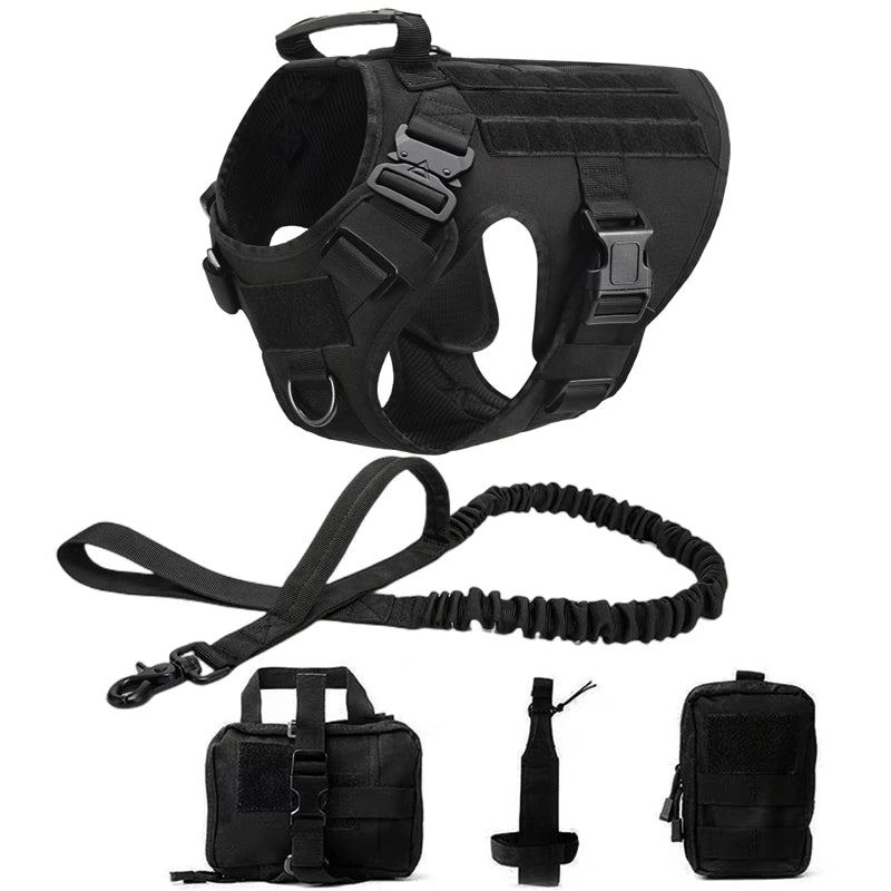 Ultimate Tactical Dog Harness & Leash Set for All Breeds