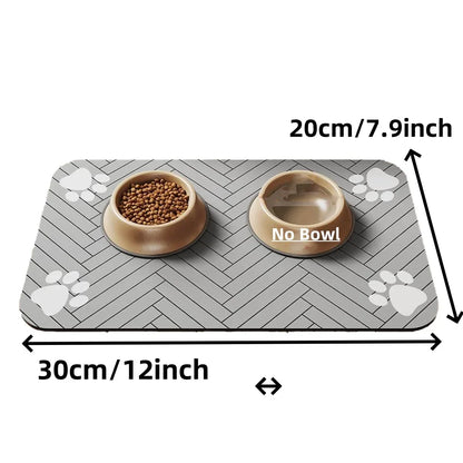 Non-Slip and Absorbent Feeding Mat