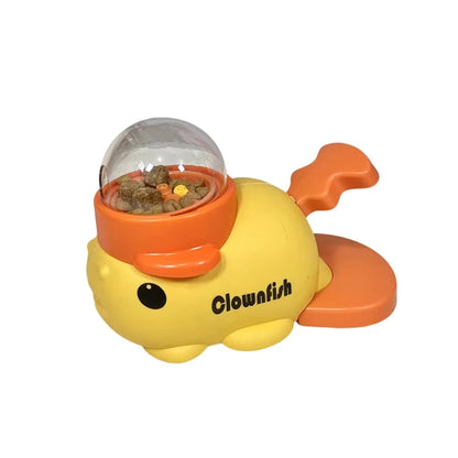 SmartFeeder Duck – 2-in-1 Interactive Treat Dispenser & Slow Feeder Toy