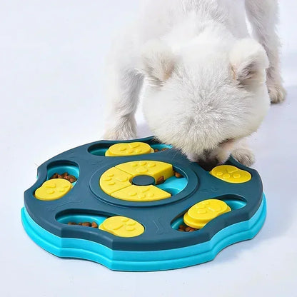 Interactive Slow Feeder Puzzle Toy for Dogs and Cats