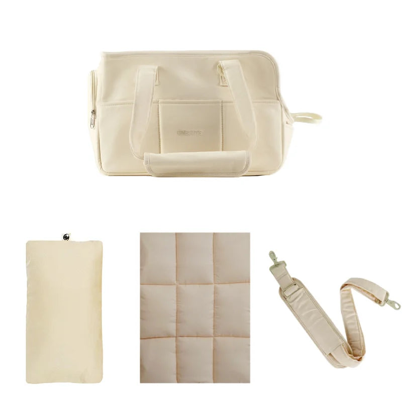 Chic Pet Carrier Shoulder Bag for Small Dogs & Cats
