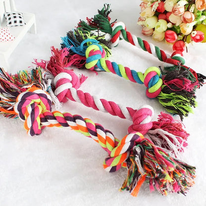 Durable Cotton Rope Dog Chew Toy for Small Dogs