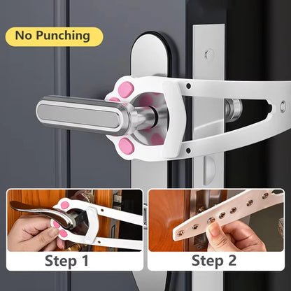 Adjustable Cat Door Holder Latch - Easy Installation