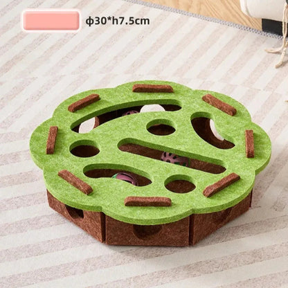 Ultimate Interactive Sisal Cat Scratching Post & Playhouse