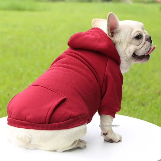 Cozy Winter Hoodie for Small to Medium Pets