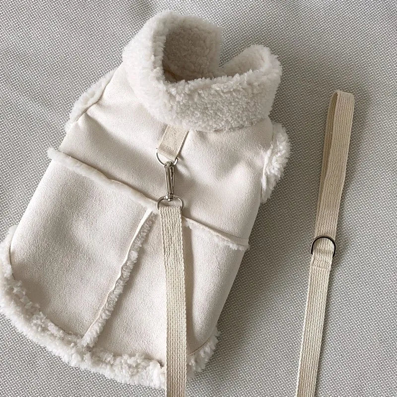 Cozy Fleece Dog Vest for Winter - Warm & Stylish