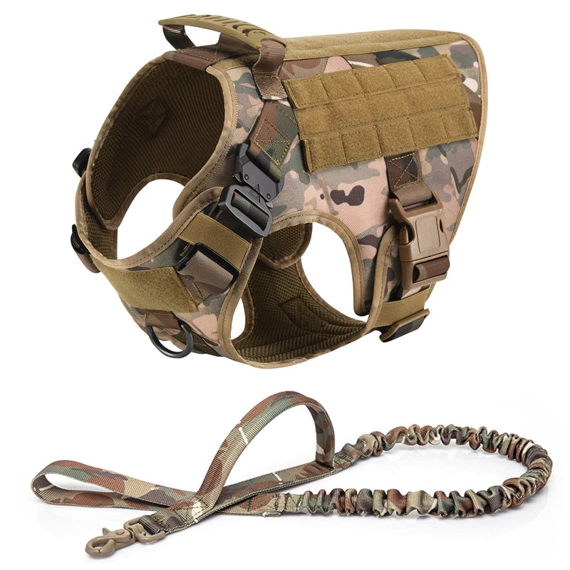 Ultimate Tactical Dog Harness & Leash Set for All Breeds