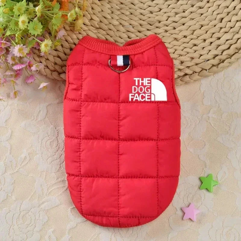 Double Sided Winter Dog Coat - Warm & Stylish Pet Vest