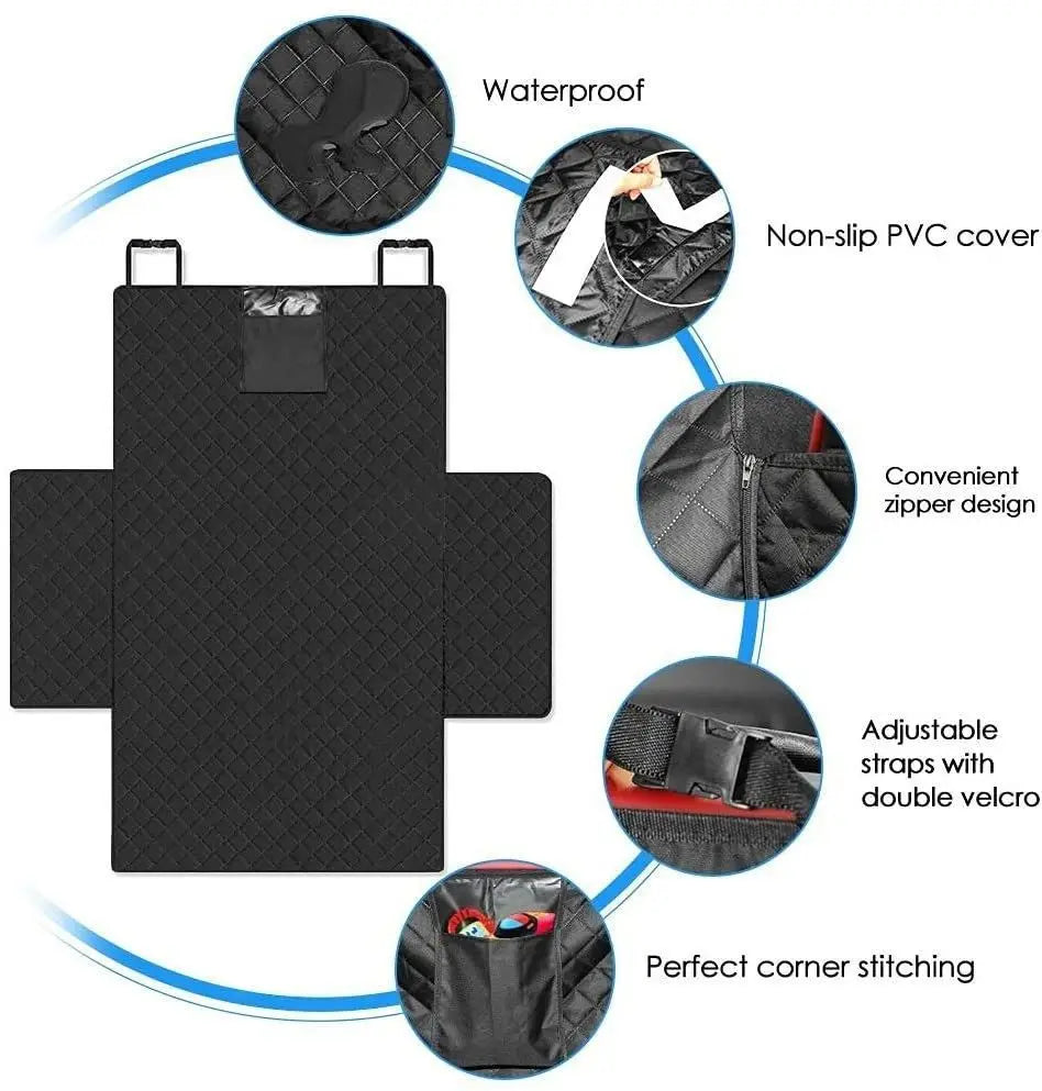 Ultimate Waterproof Dog Car Seat Cover for SUVs
