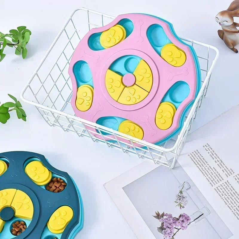 Interactive Slow Feeder Puzzle Toy for Dogs and Cats