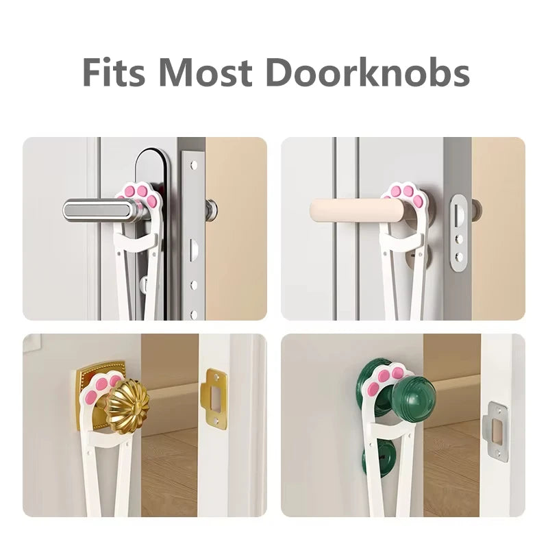 Adjustable Cat Door Holder Latch - Easy Installation