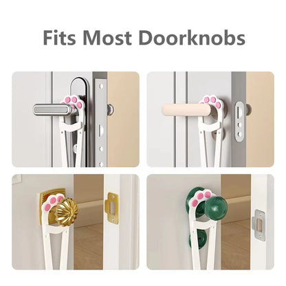 Adjustable Cat Door Holder Latch - Easy Installation