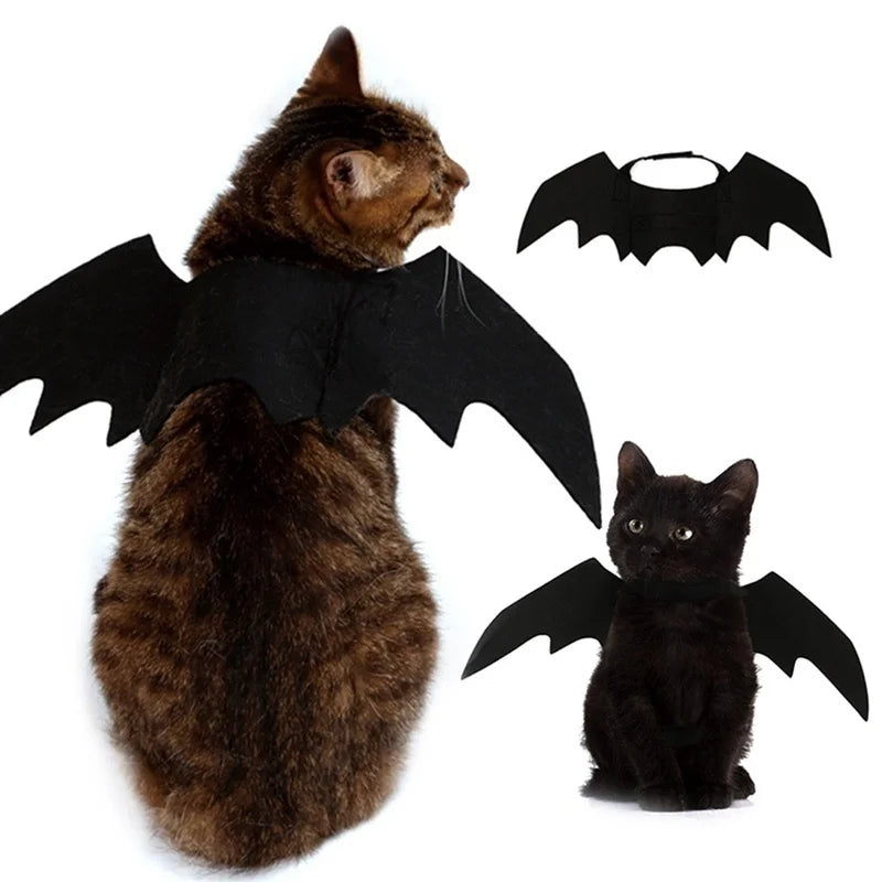 Bat Wings Cat Costume - Lightweight Anti-Escape Halloween Cosplay