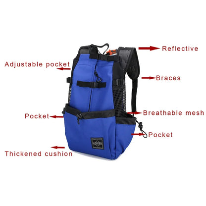 Premium Breathable Dog Carrier Backpack for Outdoor Adventures
