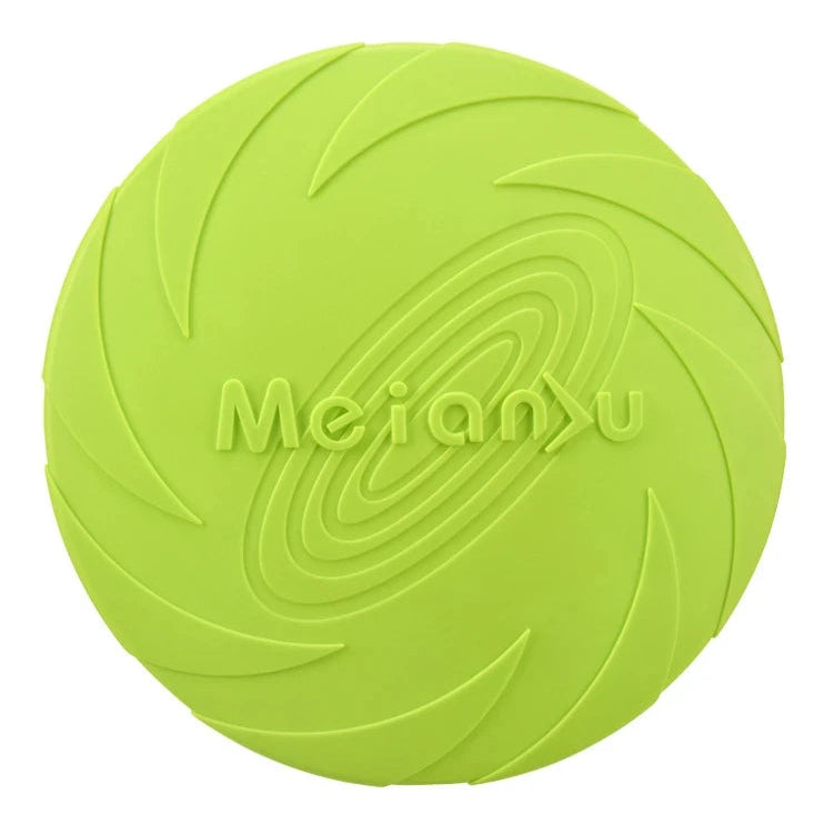 Durable Silicone Dog Flying Disc - Outdoor Fun