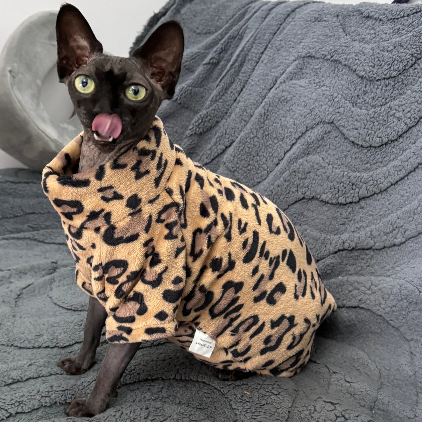 Soft Warm Winter Clothes for Sphynx Cats