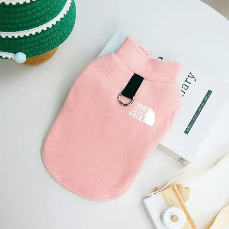 Cozy Fleece Sweater for Small Dogs - Autumn/Winter