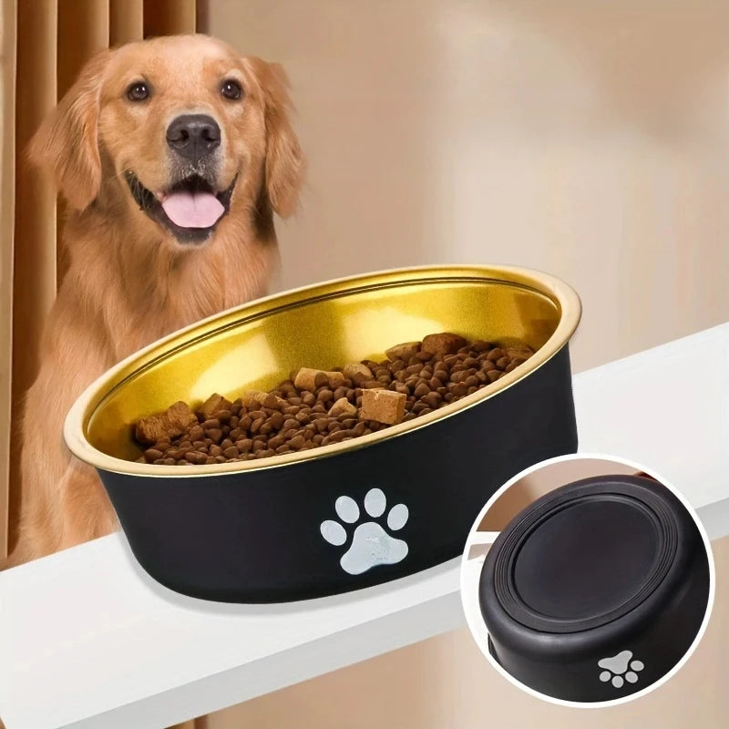 Premium Anti-Slip Stainless Steel Dog Bowls