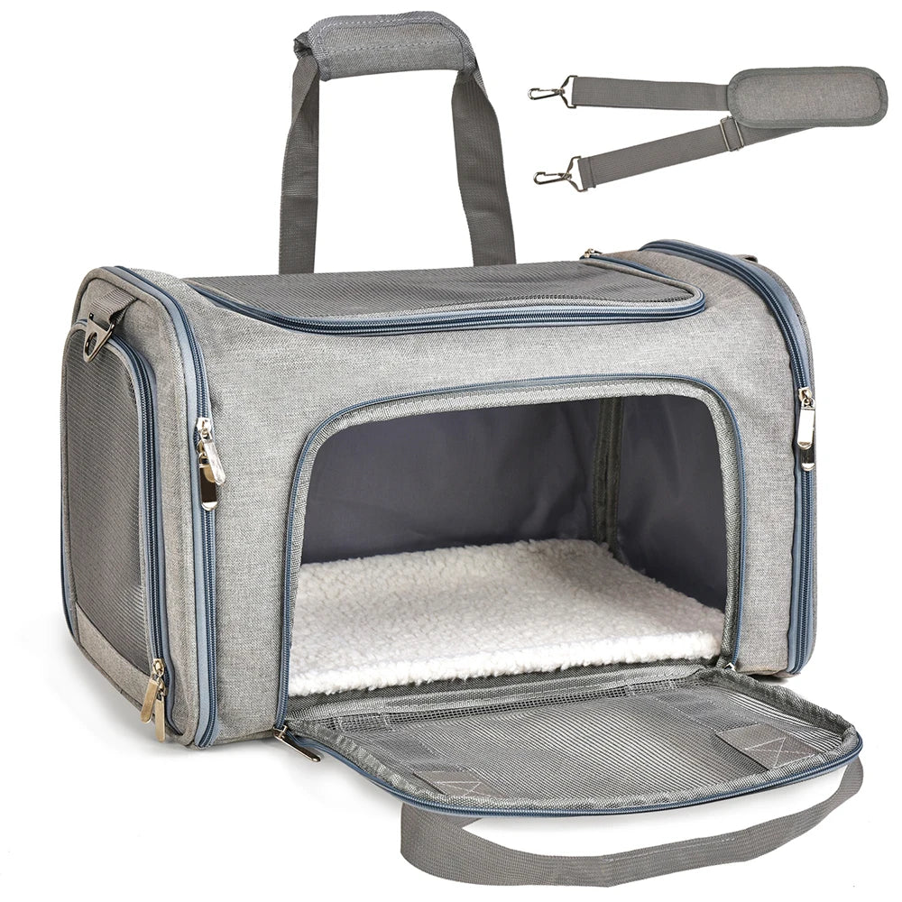 Premium Pet Travel Carrier - Airline Approved