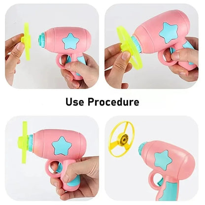 Interactive Cat Toy Flying Disc Shooter for Fun & Training
