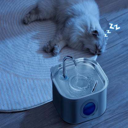 Automatic Pet Water Fountain - Stainless Steel