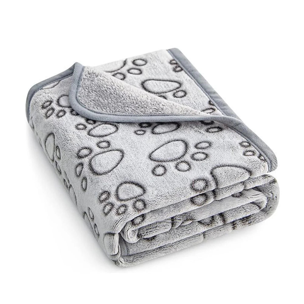 Ultra-Soft Washable Pet Blanket for Dogs & Cats