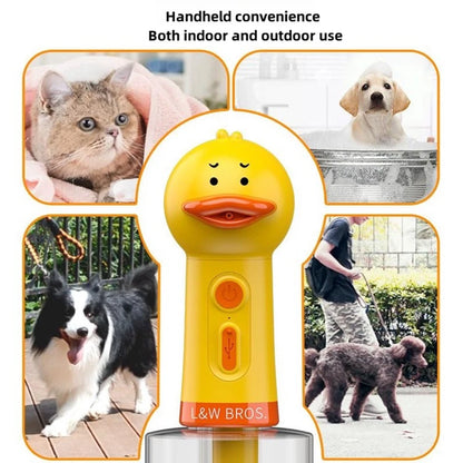Automatic Pet Bathing Foam Dispenser - USB Rechargeable