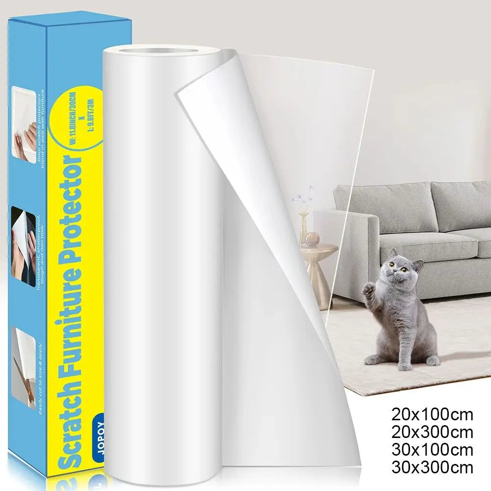 Transparent Anti-Scratch Furniture Protector for Cats