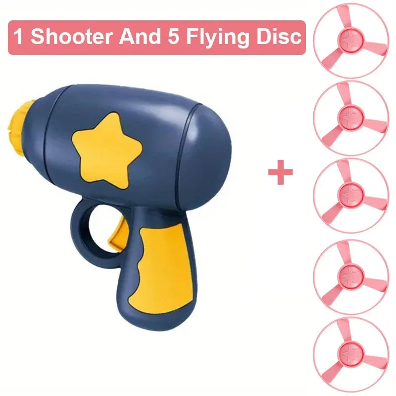 Interactive Cat Toy Flying Disc Shooter for Fun & Training