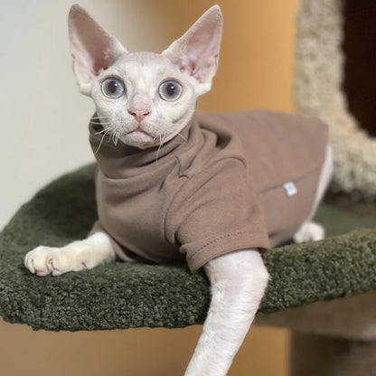 Soft Cotton Cat & Small Dog Hoodie - Cozy All Seasons Wear