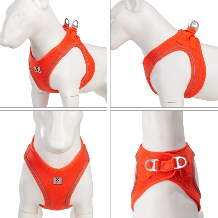 Reflective Dog Harness & Leash Set - Adjustable & Comfortable