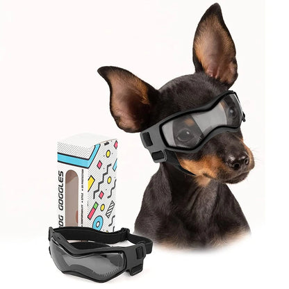 Stylish Dog Sunglasses with UV Protection for Small Breeds